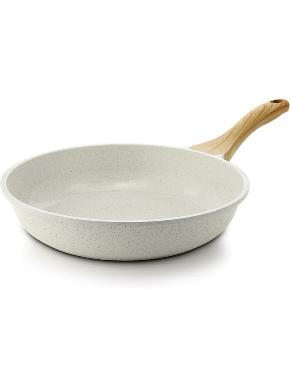 11-Inch Nonstick Ceramic Frying Pan - Healthy Induction-Compatible Omelet